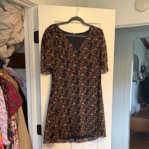 Madewell Floral Midi Dress